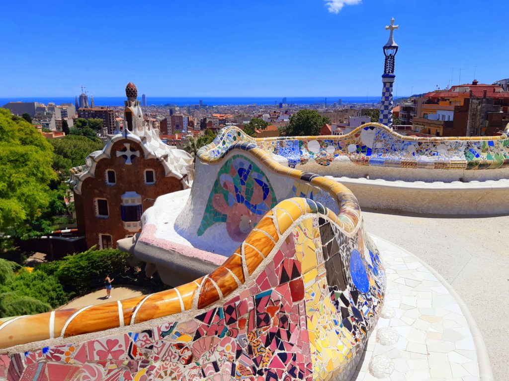 Park Guell in Barcelona is one place George wishes to return to.
